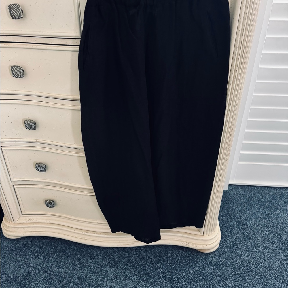 Elegant Black Wide Leg Pants